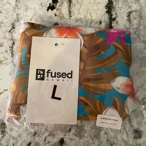 Fused Hawaii Manini Bottom in Hawaii My Home Blue
